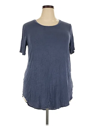 Pre-owned Daily Ritual Short Sleeve T-shirt In Blue