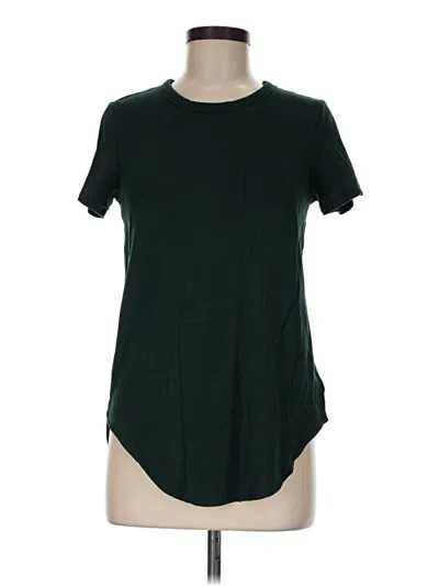 Pre-owned Daily Ritual Short Sleeve T-shirt In Green