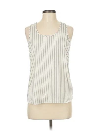 Pre-owned Daily Ritual Sleeveless Blouse In Ivory