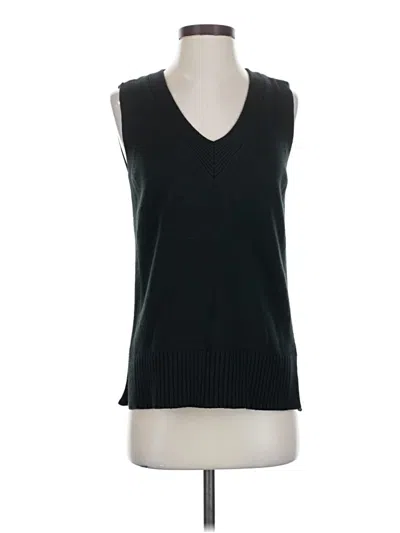 Pre-owned Daily Ritual Sweater Vest In Black