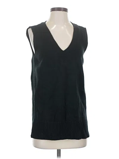Pre-owned Daily Ritual Sweater Vest In Black