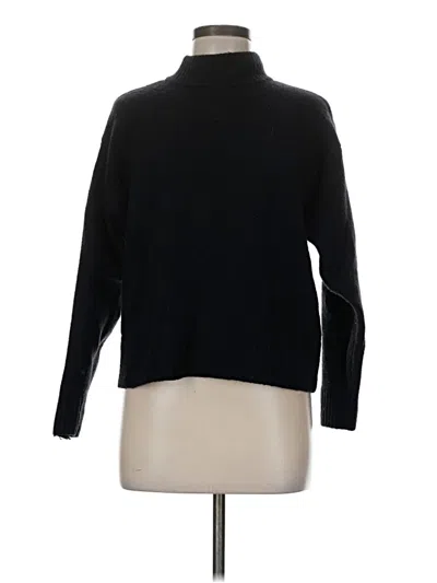 Pre-owned Daily Ritual Turtleneck Sweater In Black