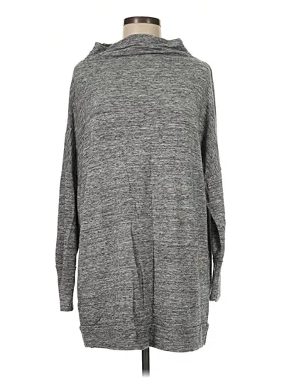 Pre-owned Daily Ritual Turtleneck Sweater In Gray