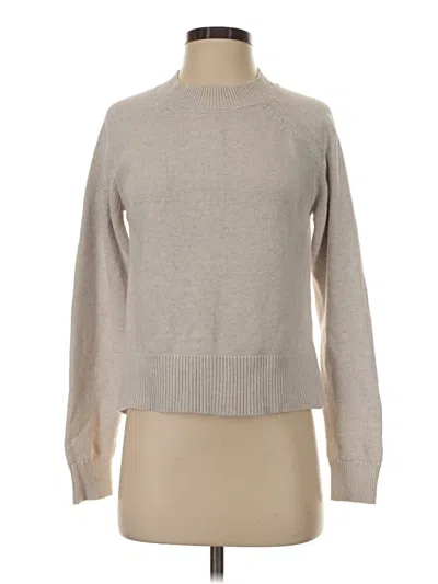 Pre-owned Daily Ritual Turtleneck Sweater In Gray