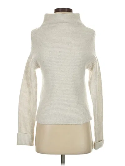 Pre-owned Daily Ritual Turtleneck Sweater In White