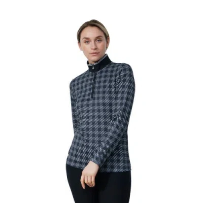 Daily Sports Barrie Long Sleeve Womens Golf Polo In Blue