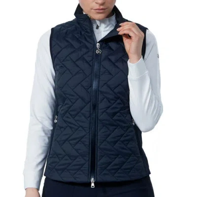 Daily Sports Bonnie Padded Womens Golf Vest In Blue
