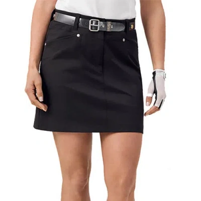 Daily Sports Lyric 45cm Womens Golf Skort In Black