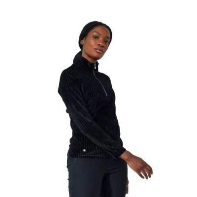 Daily Sports Trinity Half-zip Womens Golf Pullover In Black