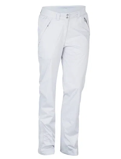 Daily Sports Women's Merion Rain Pants In Pearl In White