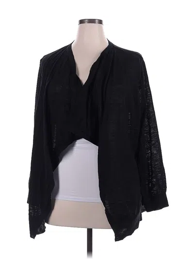 Pre-owned Daily Threads Cardigan Sweater In Black