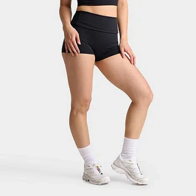Dailyszn Women's  Rollable Waist Active Shorts