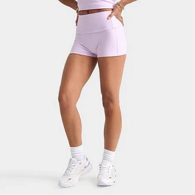 Dailyszn Women's  Rollable Waist Active Shorts In Purple