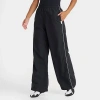 Dailyszn Women's  Weather-resistant Piped Woven Pants In Black