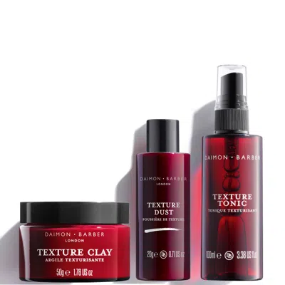 Daimon Barber Texture Trio Bundle In White