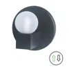 Dainolite 1 Light Matte Black Vanity W/ Frosted Glass In Multi