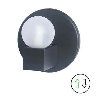 Dainolite 1 Light Matte Black Vanity W/ Frosted Glass In Multi