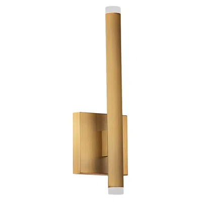 Dainolite 10w Wall Sconce, Agb With Fr Acrylic Diffuser In Brown