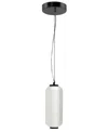 Dainolite 12.50" Metal Ramona Led Pendant In Clear