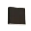 Dainolite 15w Wall Sconce, Mb, Acrylic Diffuser In Black