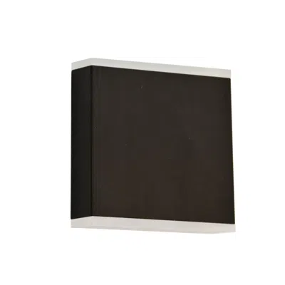 Dainolite 15w Wall Sconce, Mb, Acrylic Diffuser In Black