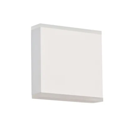 Dainolite 15w Wall Sconce, Mw, Acrylic Diffuser In White