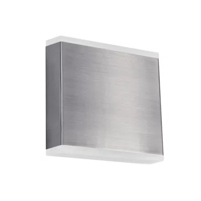 Dainolite 15w Wall Sconce, Sc, Acrylic Diffuser In Gray