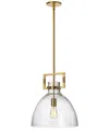 DAINOLITE 16.75" METAL LIBERTY 1 LIGHT PENDANT