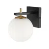 Dainolite Vivaldi 1-light Wall Sconce In Black