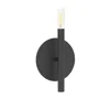 Dainolite 1lt Incandescent Wall Sconce, Mb In Black