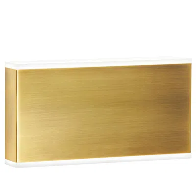Dainolite 20w Wall Sconce, Agb, Fr Acrylic Diffuser In Gold