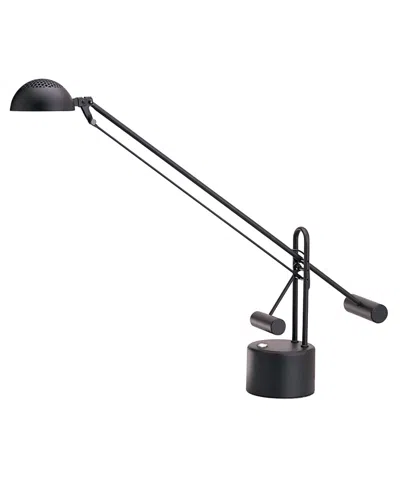 Dainolite 28" Metal 8w Led Desk Lamp In Black