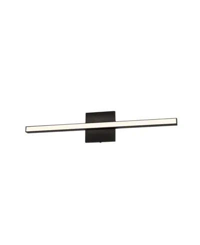 Dainolite 4.75" Metal Arandel 18w Vanity Light With Acrylic Diffuser In Matte Black,white