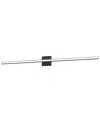 Dainolite 4.75" Metal Arandel 36w Vanity Light With Acrylic Diffuser In Matte Black,white