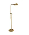 DAINOLITE 40" METAL FEDORA 1 LIGHT ADJUSTABLE PHARMACY FLOOR LAMP