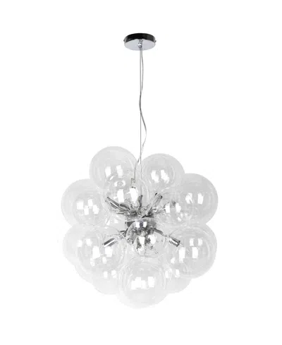 Dainolite 6 Light Halogen Pendant In Clear
