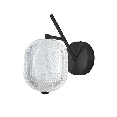 Dainolite 8.5w Wall Sconce In Matte Black