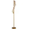 Dainolite Glasgow 8-light Floor Lamp In Gold