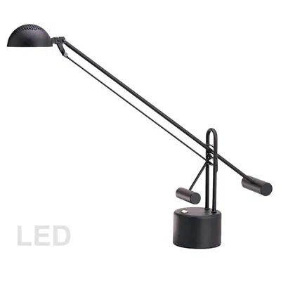 Dainolite 8w Desk Lamp, Black Finish