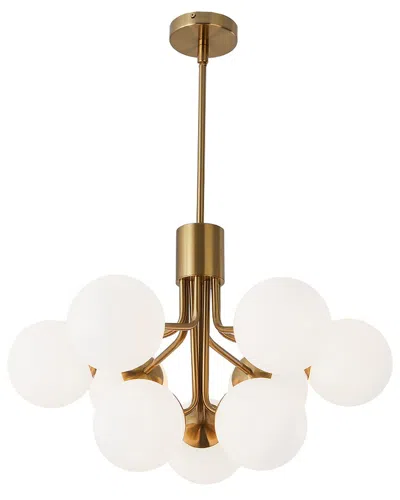 Dainolite Amanda 9-light Chandelier In Gold
