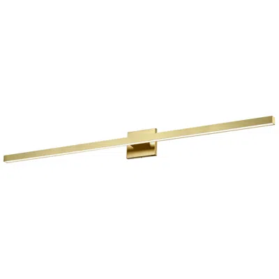 Dainolite Arandel 35 1/2" Wide Aged Brass Led Vanity Bath Light