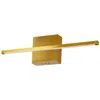 Dainolite Array 4.5" High Aged Brass 19w Horizontal Led Wall Sconce In Brown