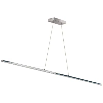 Dainolite Array 48" Wide Horizontal Polished Chrome 30w Led Pendant