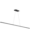 Dainolite Array Led Horizontal Pendant In Black