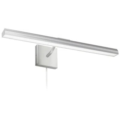Dainolite Blix 24" Wide Satin Chrome Plug-in Led Picture Light