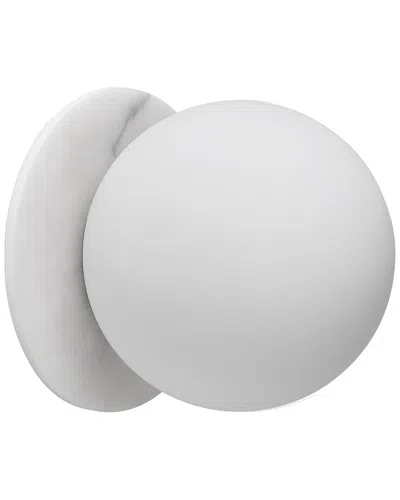 Dainolite Burlat 1-light Wall Sconce In White