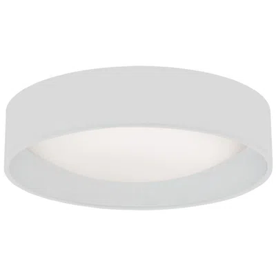 Dainolite Cfld 11" Wide White Shade Led Flush Mount