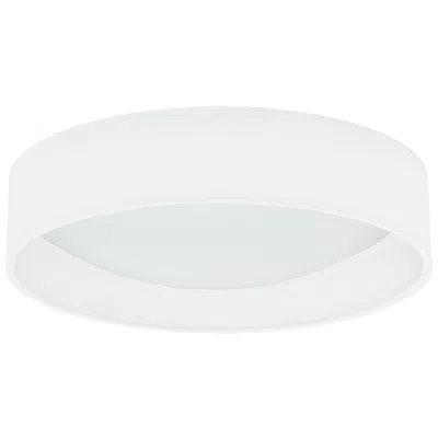Dainolite Cfld 15" Wide Ivory Shade Led Flush Mount