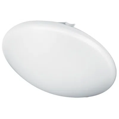 Dainolite Cfled 11" Wide White Shade Ceiling Flush Mount