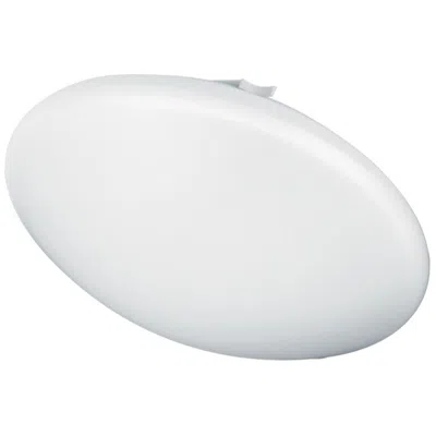 Dainolite Cfled 16" Wide White Shade Ceiling Flush Mount